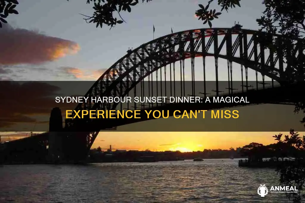 what is the attraction to the sydney habour sunset dinner