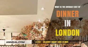 Exploring London's Dining Scene: Average Cost of Dinner Revealed