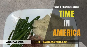 Exploring America's Average Dinner Time: When Do Most Families Eat?