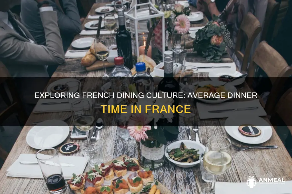 what is the average dinner time in france