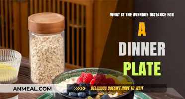 Understanding the Standard Dinner Plate Size: Average Distance Explained