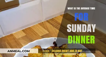 Sunday Dinner Timing: Average Duration for a Family Feast