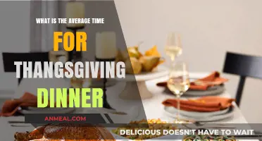 How Long Does the Average Thanksgiving Dinner Really Take?