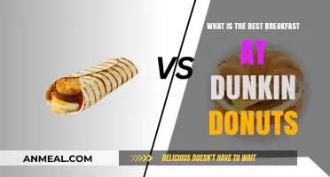 Discover Dunkin’ Donuts’ Top Breakfast Picks for a Perfect Morning