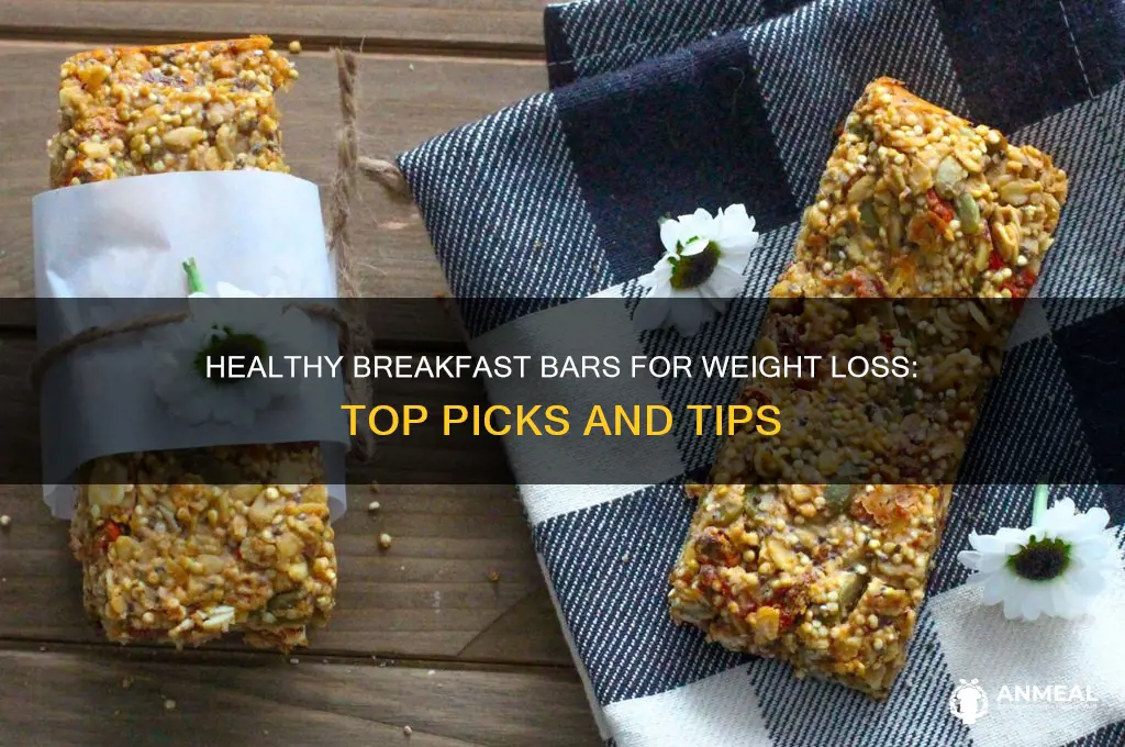 what is the best breakfast bar for weight loss