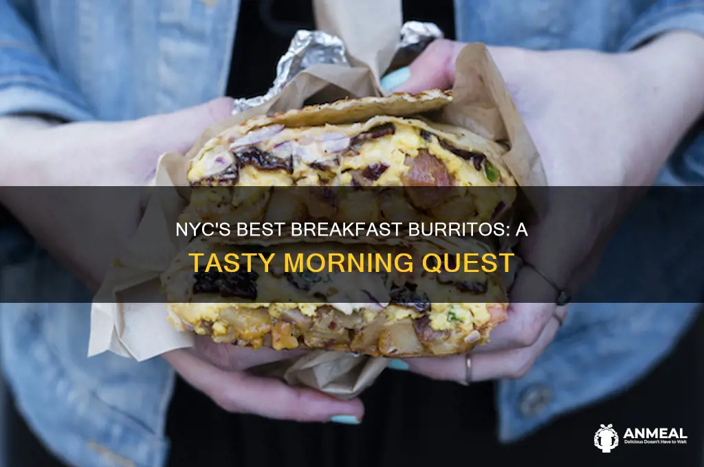 what is the best breakfast burrito in nyc