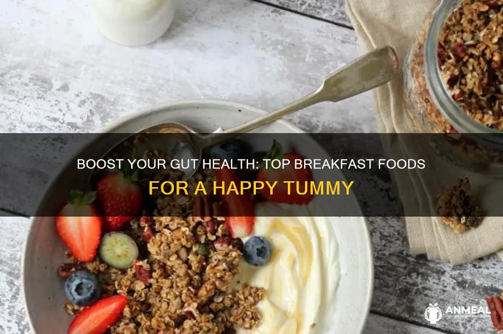 what is the best breakfast food for gut health
