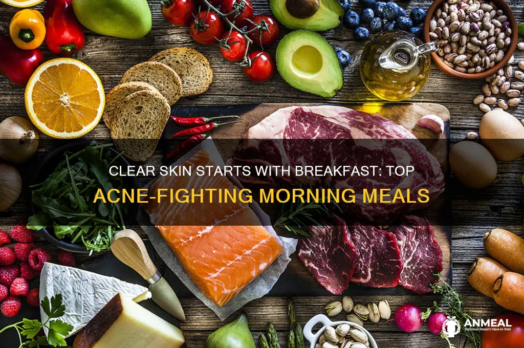 what is the best breakfast for acne