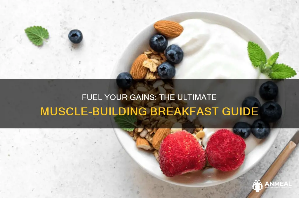what is the best breakfast for building muscle