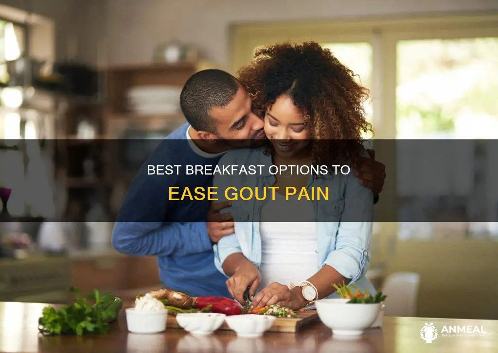 what is the best breakfast for gout