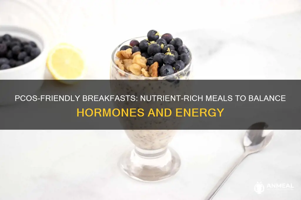 what is the best breakfast for pcos