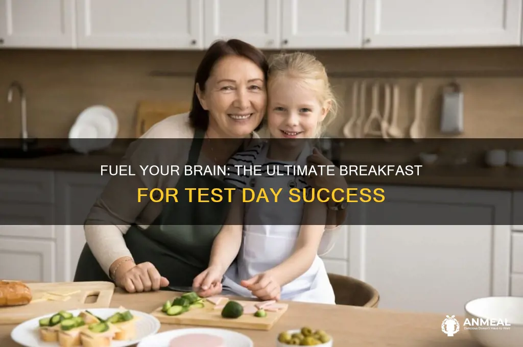 what is the best breakfast for test dat