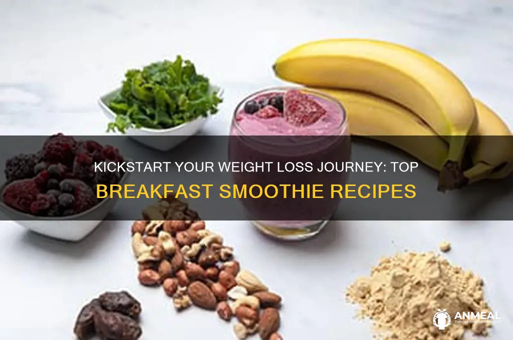 what is the best breakfast smoothie for weight loss