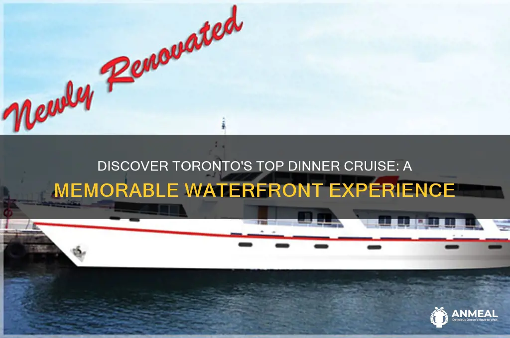 what is the best dinner cruise in toronto
