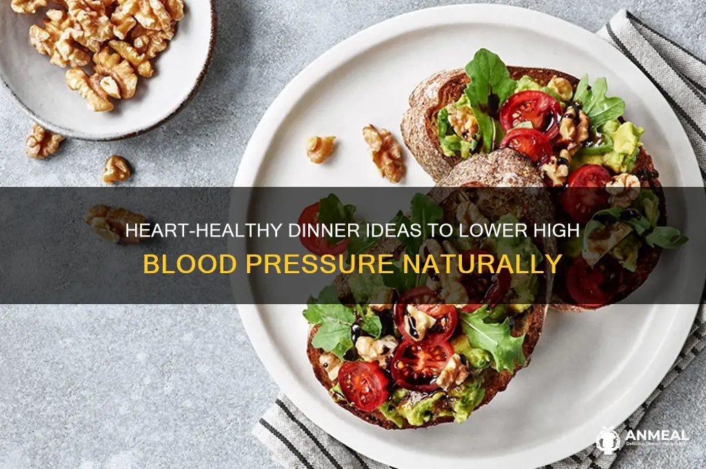 what is the best dinner for high blood pressure