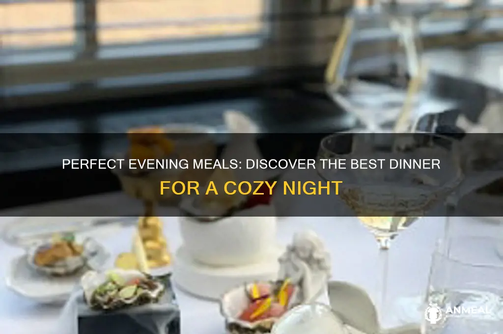 what is the best dinner for night
