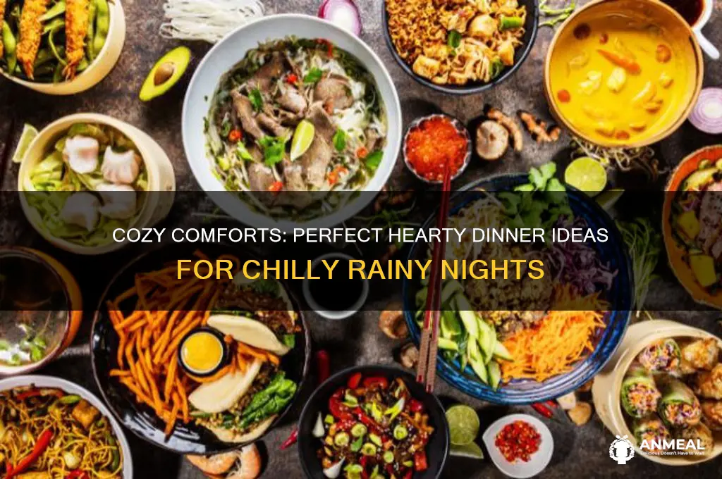 what is the best dinner on a rainy cold night