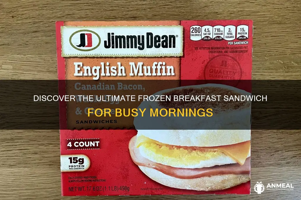 what is the best frozen breakfast sandwich