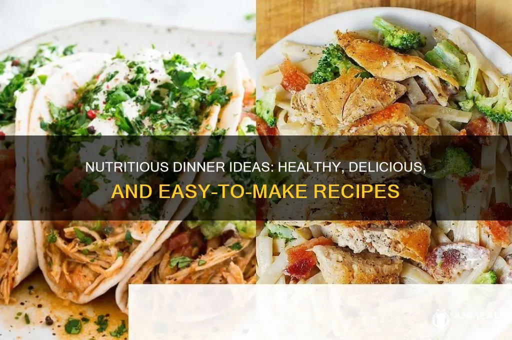 what is the best healthy food for dinner