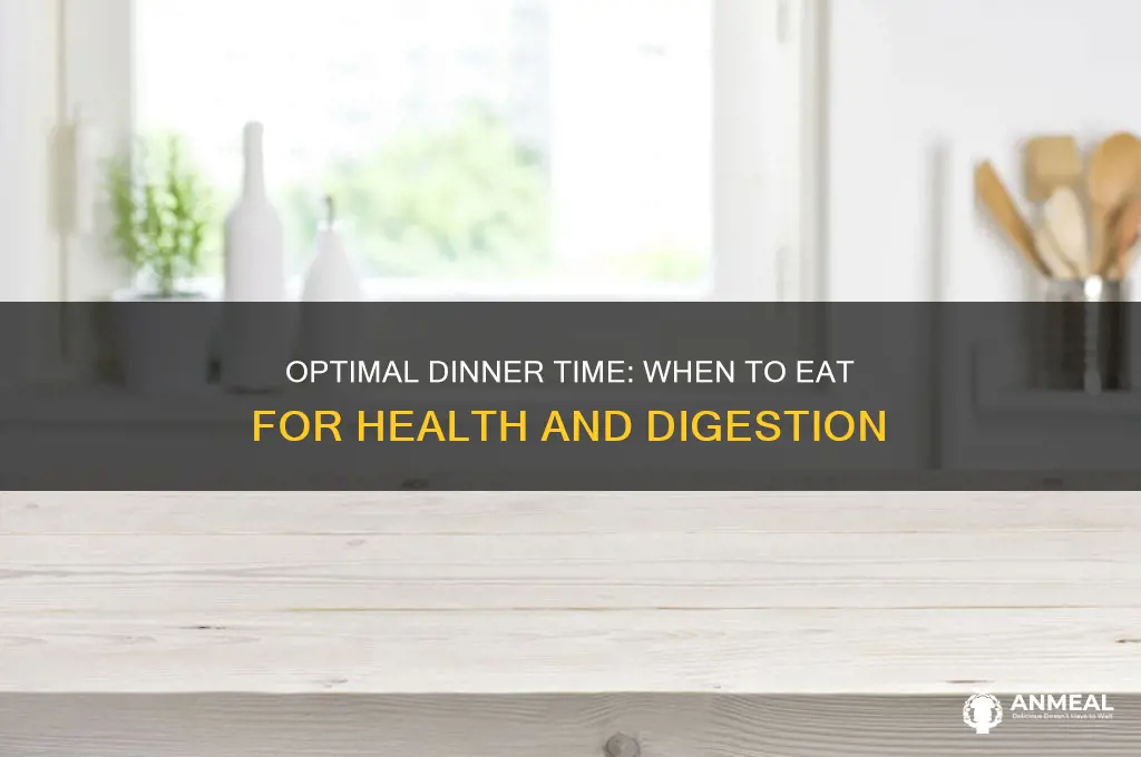 what is the best hour for dinner