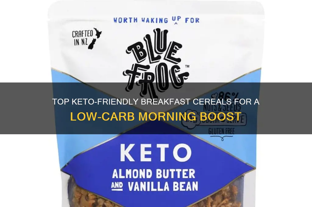 what is the best keto breakfast cereal