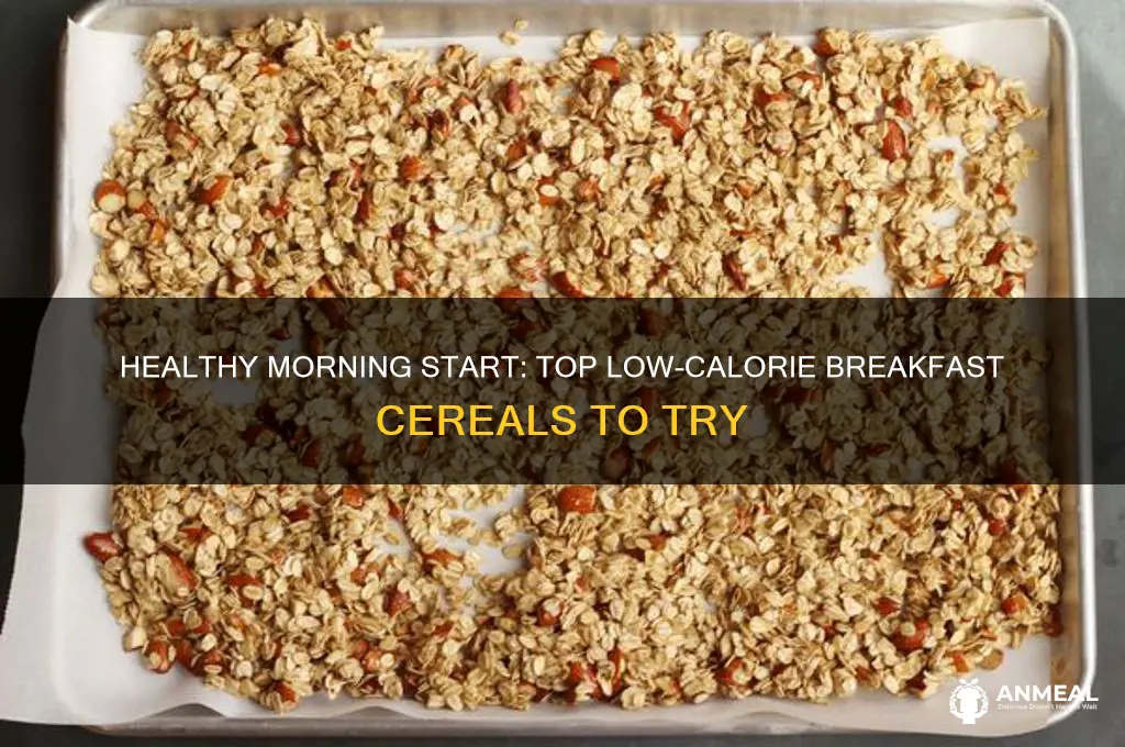 what is the best low calorie breakfast cereal