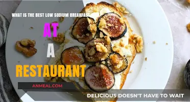 Healthy Morning Choices: Top Low-Sodium Breakfast Options at Restaurants