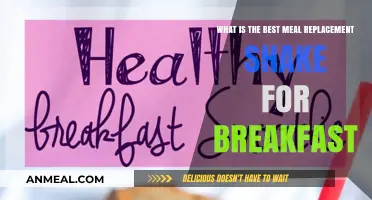 Top Breakfast Meal Replacement Shakes for Busy Mornings