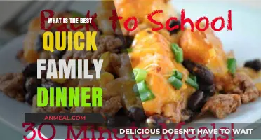 Quick Family Dinner Ideas: Simple, Delicious, and Ready in Minutes