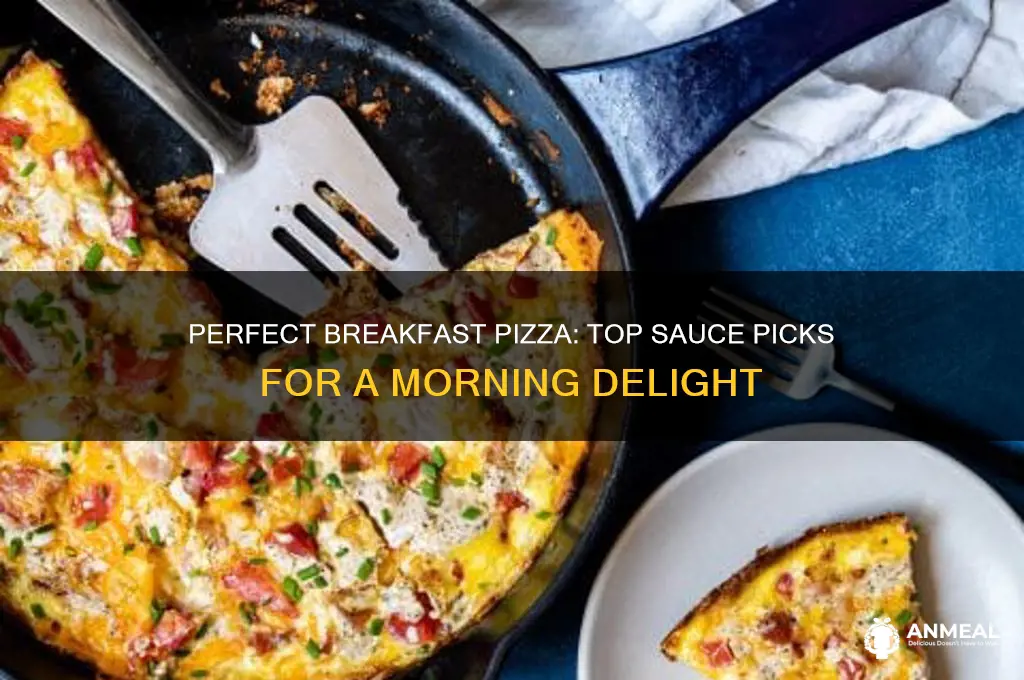 what is the best sauce to use for breakfast pizza