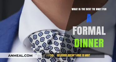 Mastering Formal Elegance: The Perfect Tie Knot for Dinner Events