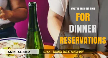Perfect Timing: When to Book Dinner Reservations for an Ideal Experience