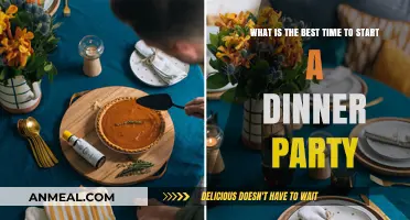Perfect Timing: When to Begin Your Elegant Dinner Party