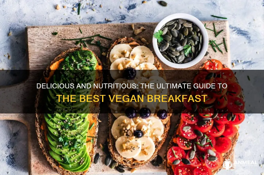 what is the best vegan breakfast