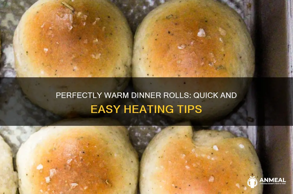 what is the best way to heat up dinner rolls