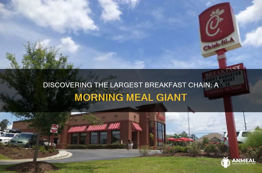 what is the biggest breakfast chain