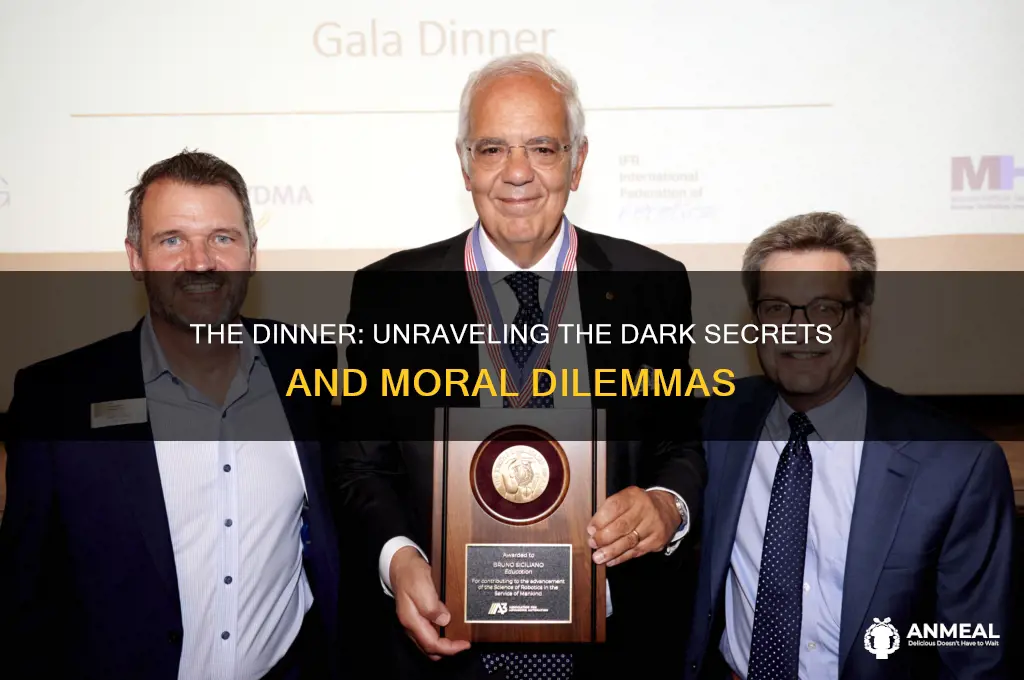 what is the book the dinner about