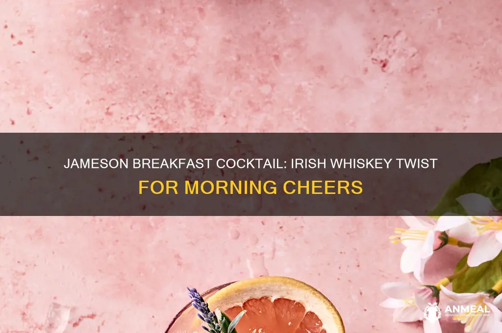 what is the breakfast alcohol drink with jameson