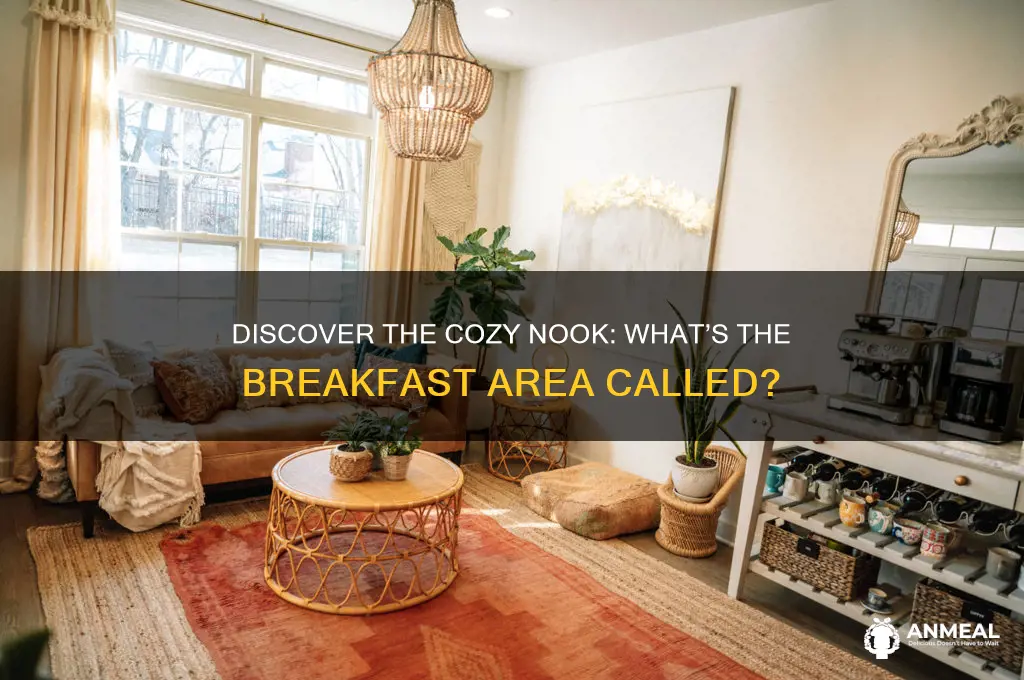 what is the breakfast area in the house called