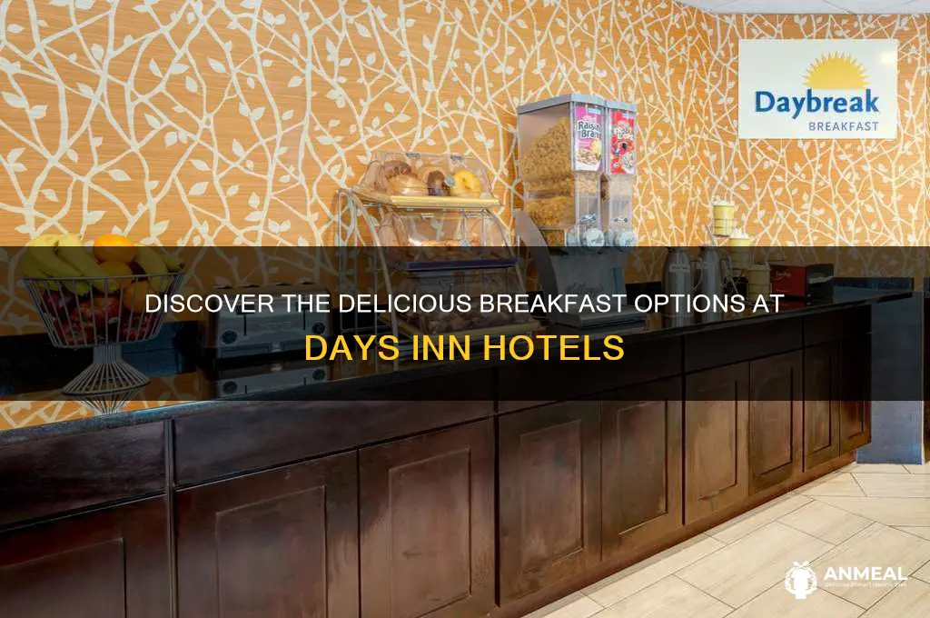 what is the breakfast at the days in