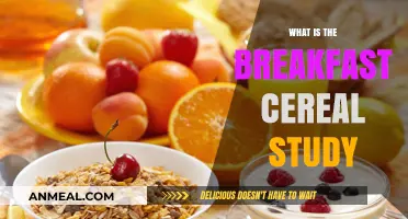 Unraveling the Breakfast Cereal Study: Insights and Implications Explained