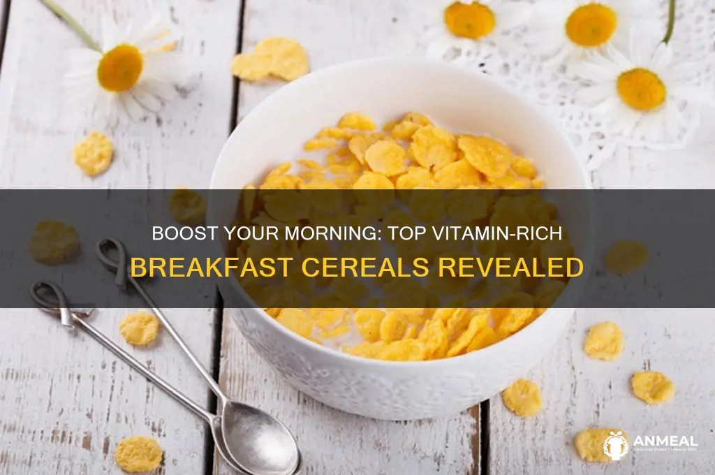 what is the breakfast cereal with the most vitamins