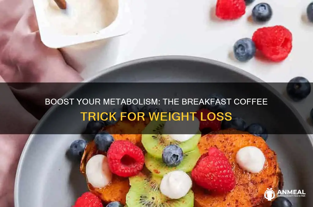 what is the breakfast coffee trick to lose weight