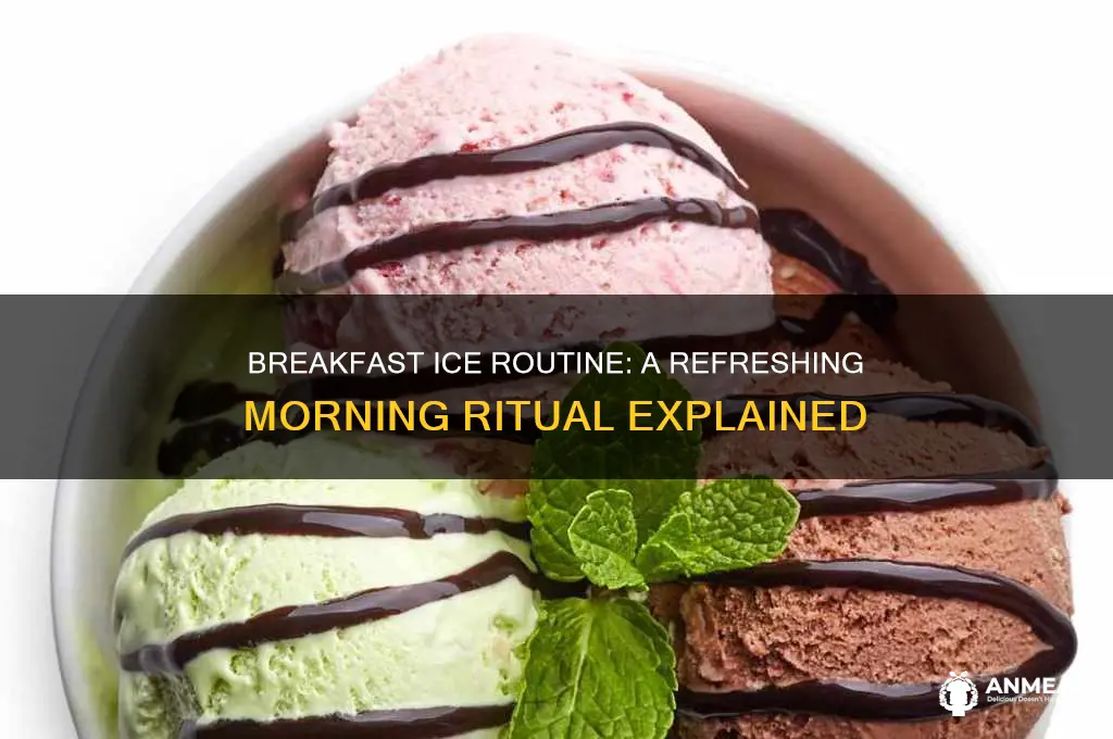 what is the breakfast ice routine
