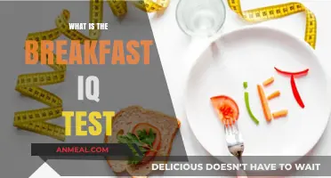 Unraveling the Breakfast IQ Test: A Morning Mind Challenge Explained