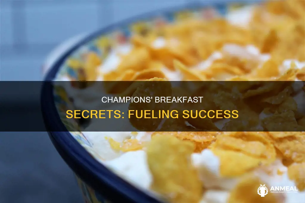 what is the breakfast of champions