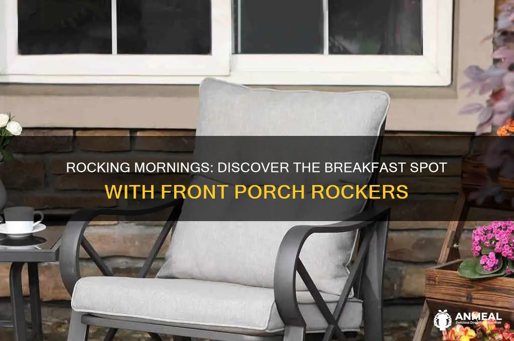 what is the breakfast place that has rockers out front