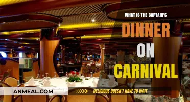 Carnival Cruise Captain's Dinner: A Culinary Voyage Explained