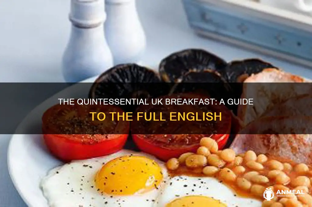 what is the classic breakfast in the uk