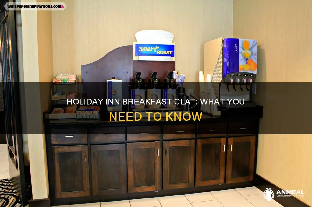 what is the clat of holiday inn breakfast